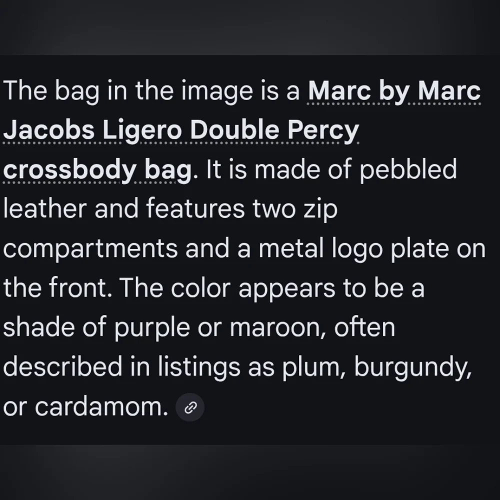 Marc by Marc Jacobs Dark Maroon Crossbody Bag
